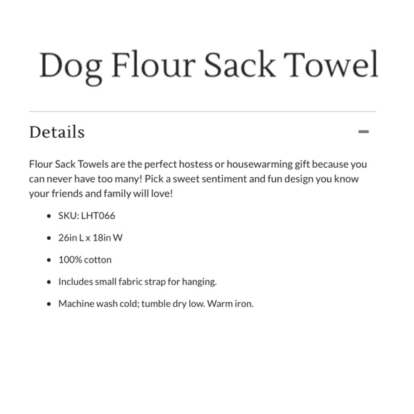 Natural Life Dog Flour Sack Towel - Picture 9 of 9